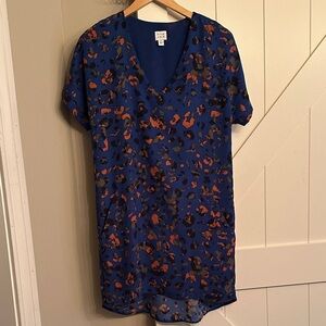 Vibrant Blue High Low Dress